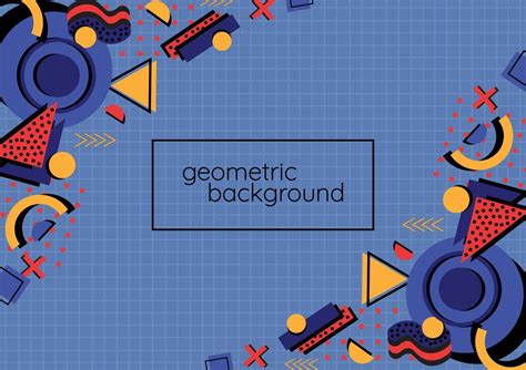 geometric background design for banner wallpaper 11014335 Vector Art at ...