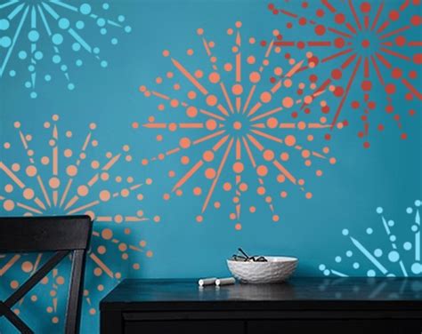 40 DIY Wall Stencil Designs To Add Soul To Your Home