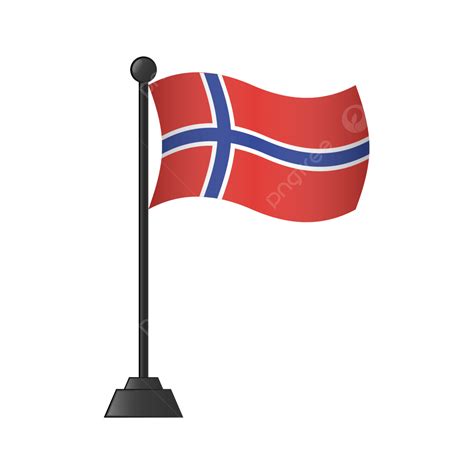 Norway Flag, Norway, Flag, Norway Flag Shinning PNG and Vector with ...