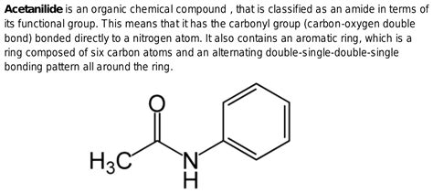 Acetanilide Chemical Structure