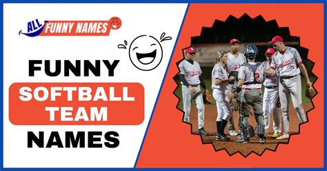 Funny Softball Team Names [ 500+ Memorable Ideas ]