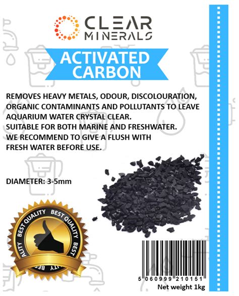 1kg Activated Carbon Filter Media | granulated | aquarium | fish tank ...