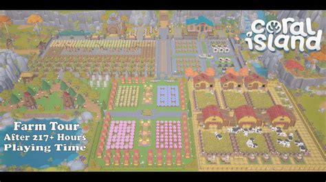 NAZ FARM 217+ ‼️ FARM TOUR DESIGN BY NAZakiya『Coral Island』 - YouTube