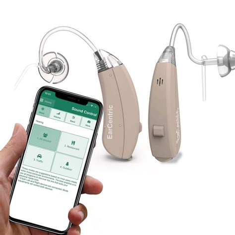 EarCentric Linkx Wireless Bluetooth Hearing Aids with FREE Mobile App ...