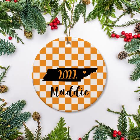 Tennessee Christmas Ornament Personalized 2021 Home Sweet - Etsy