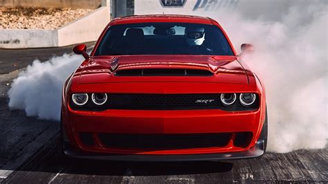 2018 Dodge Challenger SRT Demon Burnout Wallpaper - HD Car Wallpapers #7890