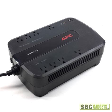 APC Back-UPS 550 8 Outlet Backup Battery & Surge Protector BE550G | eBay