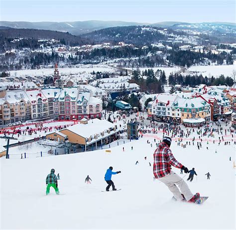 Mont Tremblant Ski Village Stock Photos, Pictures & Royalty-Free Images ...