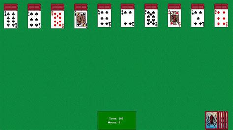 Spider Solitaire Windows Game - Play free online games on PlayPlayFun