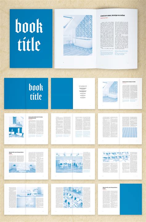 Book Template Indesign