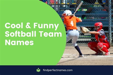 100+ Clever and Funny Softball Team Names