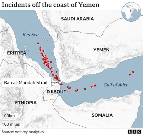 Tracking Houthi attacks in the Red Sea - BBC News