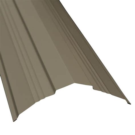 Metal Sales Universal Ridge 14-in x 122-in Steel Roof Panel Ridge Caps ...