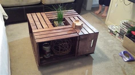 Crate Coffee Table : 6 Steps - Instructables