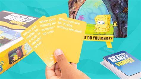 The SpongeBob What Do You Meme? Game Is Social Media Gold - The Toy Insider