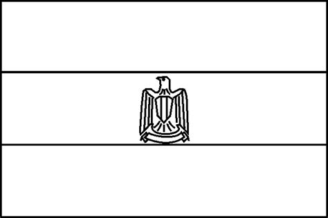 Egypt Flag Coloring Page - Coloring Home