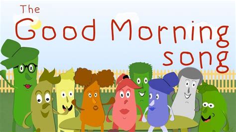 The Good Morning Song | Kids Songs | Green Bean's Music in 2021 | Good ...