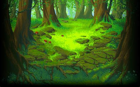 Pixel Forest Wallpapers - Wallpaper Cave