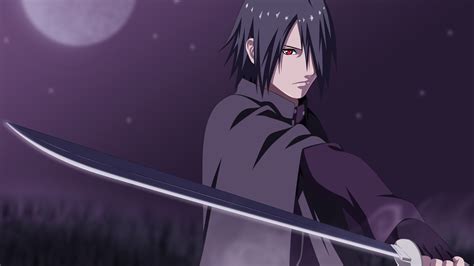 Uchiha Sasuke Katana Boruto Anime 4K #13653