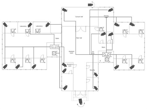 Schematic Cctv Camera Installation Wiring Diagram - Wiring Diagram and ...