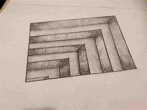 Optical Illusion Drawings at PaintingValley.com | Explore collection of ...