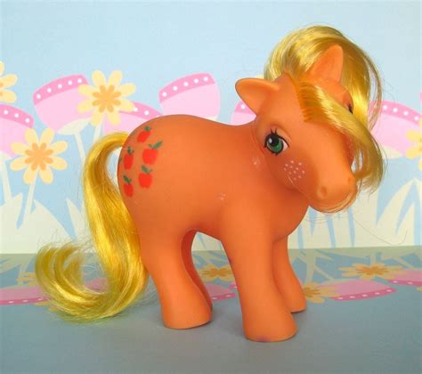 Items similar to Vintage 1980s My Little Pony - Applejack, Earth Ponies ...