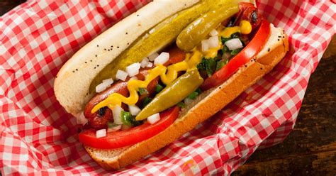 Classic Chicago Hot Dog Recipe - Camping Food Recipes