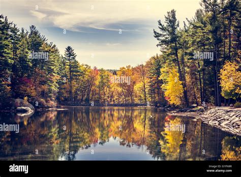 The Colors of New England Stock Photo - Alamy