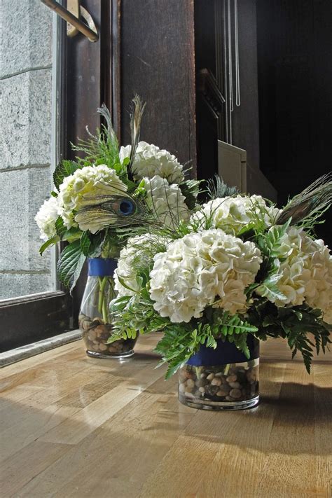 Hydrangea centerpieces Reception Centerpieces Pinterest - Hydrangea