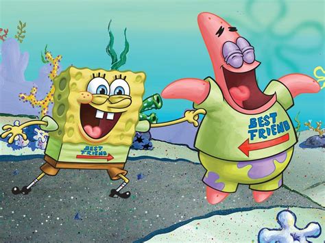 Spongebob and Patrick are good friends | Spongebob best friend ...