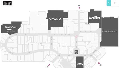 Chinook Mall Map | Color 2018