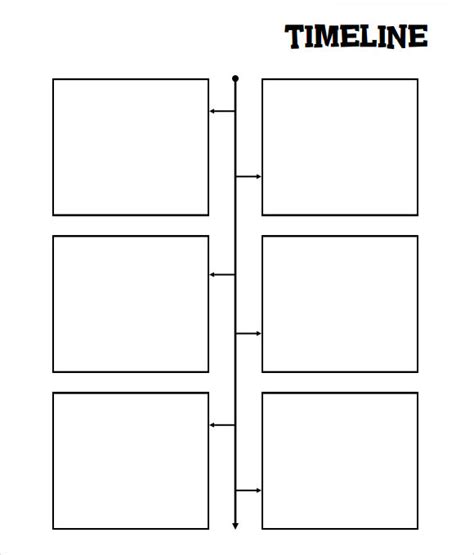 Free blank history timeline template word - nsaaholic