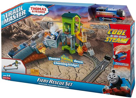 Thomas & Friends Trackmaster Fiery Rescue Set - Best Educational Infant ...