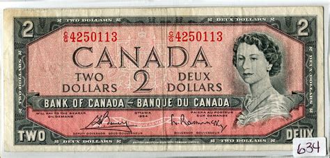 TWO DOLLAR BILL (CANADA) *1954* - Schmalz Auctions