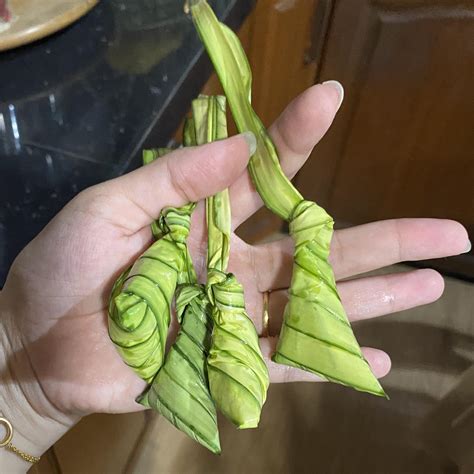 Just sharing the mini ketupat palas I did last night because we were ...