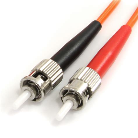 1m Multimode Fiber Patch Cable ST - ST - Fiber Optic Cables & Adapters