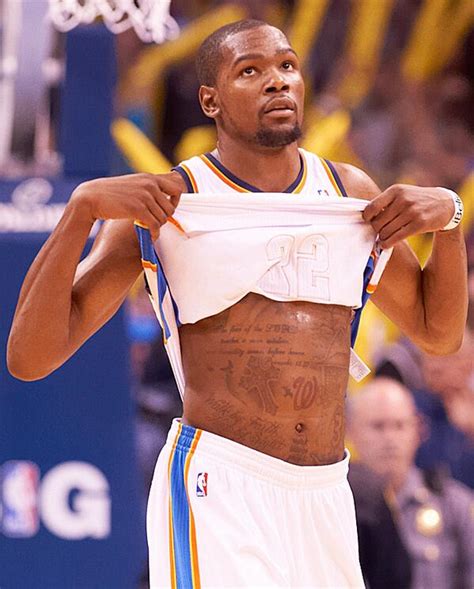 Kevin Durant Back Tattoo Meaning