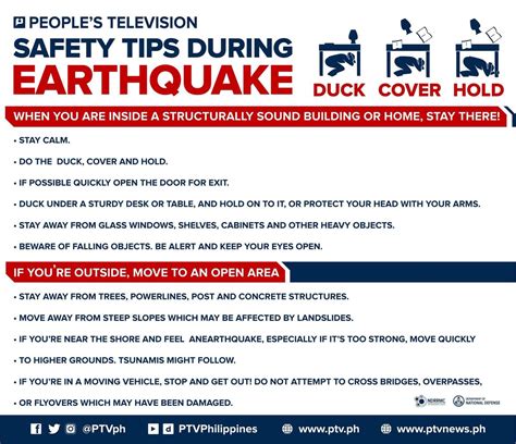 DO THIS: Safety Tips during Earthquake | PTVph | Scoopnest