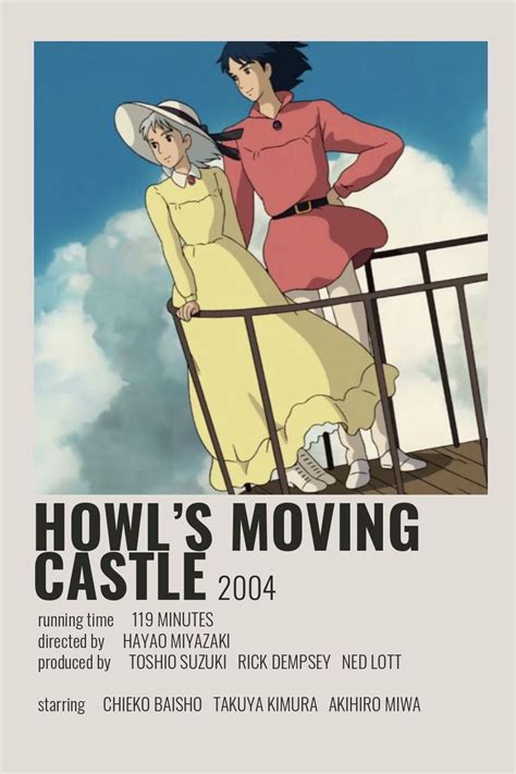 Howl's Moving Castle Poster by Cindy | Movie posters, Film posters ...