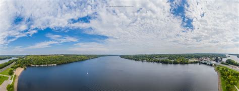 PRESCOTT, WI – Panoramic River Views #aerialphotography - dantraun.com