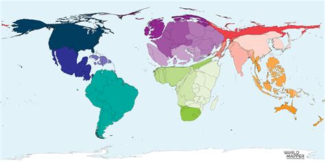 Christianity World Religions Map