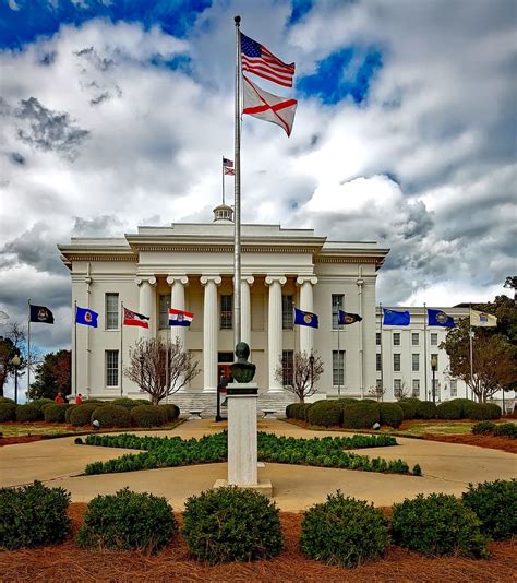 HD wallpaper: montgomery, alabama, state capitol, buildings, dome ...