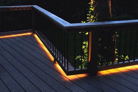 Under Railing Led Deck Lighting Ideas in 2020 (With images) | Deck ...