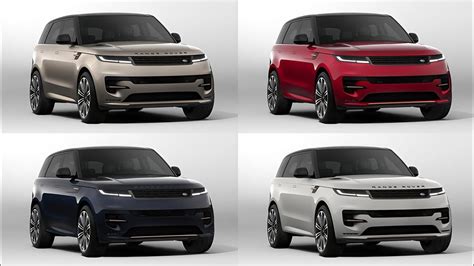 New 2023 Range Rover Sport - Colours - YouTube