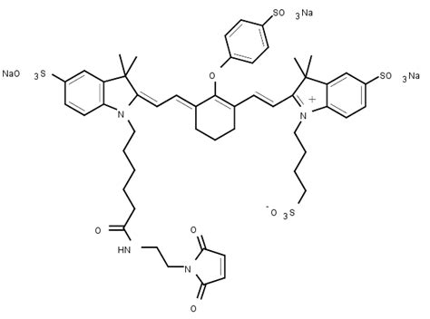 IRDye 800CW Maleimide Can Label Molecules with Free Sulfhydryls.