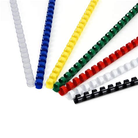 Buy Rayson Plastic Binding Combs, 20 Sheet Capacity, 6mm, Colourful ...