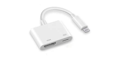 iPad to HDMI Adapter to Digital AV HDMI 4K USB Cables Connector Up To ...