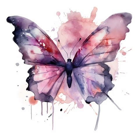 Watercolor Butterfly Paintings