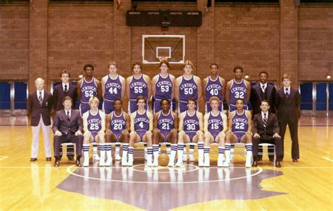 1977-1978 Kentucky Basketball Roster - Walter's Wildcat World