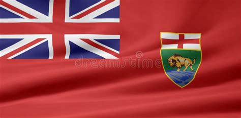 Manitoba flag stock illustration. Illustration of patriotism - 6243709